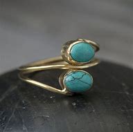 Image result for Brass Ring with Stones