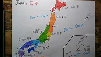 Image result for Japan Map. Easy