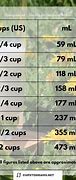 Image result for How Much Is 1 4 Cup of Water