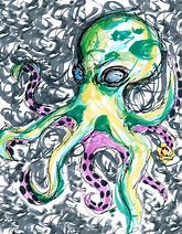 Image result for Abstract Octopus