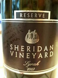 Image result for Sheridan Syrah