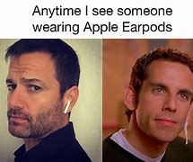 Image result for iphone airpod meme