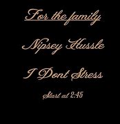 Image result for Nipsey Hussle Logo