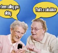 Image result for Senior Cell Phone Joke