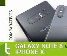 Image result for Galaxy Note 8 vs iPhone X