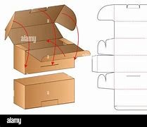 Image result for Die Cut Box Template