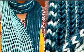 Image result for Two-Color Rib-Knit