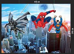 Image result for Batman Spider-Man Superman