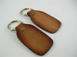 Image result for Brown Leather Key Chains