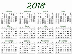 Image result for 2018 Calendar Printable Monthly Full Page
