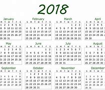 Image result for Coagulant Calendar 2018