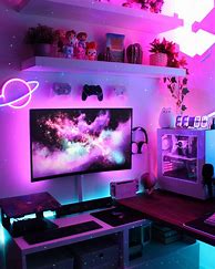 Image result for Gaming Bedroom Setup for Girls
