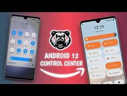 Image result for Android 12 Control Center