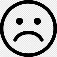Image result for Black Profile Icon with Sad Face