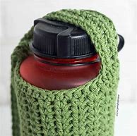 Image result for Crochet Water Bottle Holder for Children