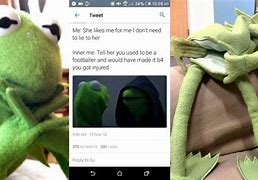 Image result for Man Kermit Meme