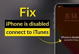 Image result for My iPad Says Disabled Connect to iTunes