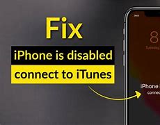 Image result for Your Phone Is Disabled Connect to iTunes