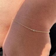 Image result for Permanent Gold Bracelet