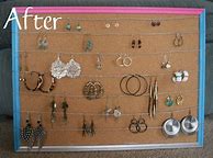 Image result for Wooden Earring Display