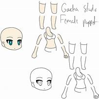 Image result for Gacha Studio Character Base