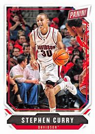 Image result for Stephen Curry Panini Card