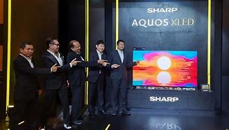 Image result for Sharp AQUOS TV with Box