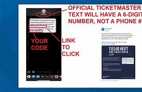 Image result for Unique Access Code Ticketmaster