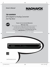 Image result for Magnavox TB100MW9