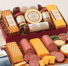 Image result for Summer Sausage Gift Box
