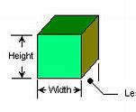 Image result for Length Width/Height Formula