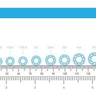Image result for Diamond Carat Size Fraction Chart