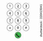 Image result for iPhone DialPad