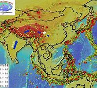 Image result for Earthquakes Сhina Map