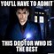 Image result for Doctor Who Adric Memes