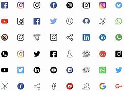 Image result for Flat Social Media Icons