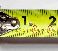 Image result for Measuring Tape Tick Marks