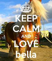 Image result for Keep Calm and Love Bella