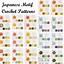 Image result for Crochet Motif Patterns Japanese