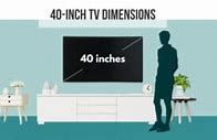 Image result for 40 Inch TV Dimensions