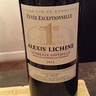 Image result for Alexis Lichine Bordeaux Cuvee Exceptionnelle