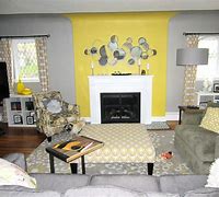 Image result for Grey and Yellow Wallpaper for Living Room