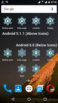 Image result for Android 6 Home Screen