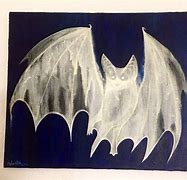 Image result for Vampire Bat Painting