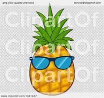 Image result for Cartoon Pineapple with Sunglasses