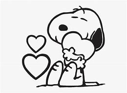 Image result for Snoopy Heart Clip Art