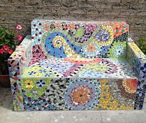 Image result for Camden Market Mosaic Bench