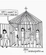 Image result for Cartoon People Leaving Church