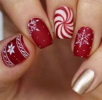 Image result for Christmas Holiday Nail Art
