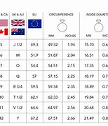 Image result for What Is 7 Cm in Ring Size